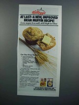 1983 Kellogg's Bran Buds & All-Bran Cereal Ad - $18.49