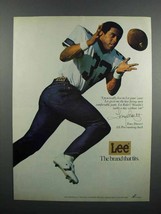 1983 Lee Riders Jeans Ad - Tony Dorsett - $18.49