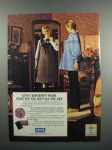 1983 Levi's Maternity Wear Ad - What You See - $18.49