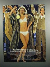 1983 Maidenform Delectables Bra and Bikini Ad - $18.49