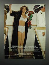 1983 Maidenform Letter Perfect Bras and Bikinis Ad - $18.49