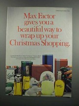 1983 Max Factor Pefume Ad - Jardin, Epris, Geminesse - £14.59 GBP