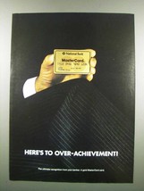 1983 National Bank MasterCard Ad - Over-Achievement - £14.73 GBP