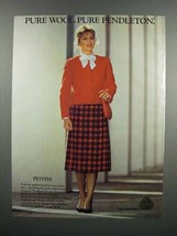 1983 Pendleton Jacket &amp; Royal Stewart Tartan Kilt Ad - £14.78 GBP