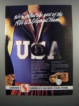 1983 Safeway Grocery Store Ad - U.S. Olympic Team - £14.54 GBP