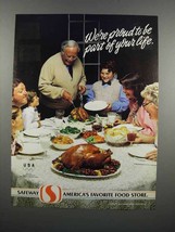 1983 Safeway Grocery Store Ad - Turkey - £14.52 GBP
