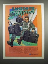 1983 Samsonite Kicks Luggage Ad - George I. Parrish Jr. - £14.78 GBP