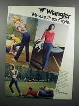 1983 Wrangler Jeans Ad - £14.50 GBP