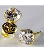 Studex System 75 ear piercing stud instrument cubic zirconia 24k gold pl... - €12,73 EUR