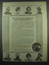 1914 Victor Victrola Ad - Caruso Melba Paderewski Sousa - £14.54 GBP