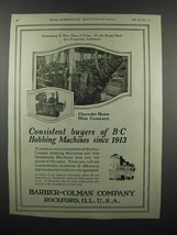 1924 Barber-Colman Hobbing Machines Ad - Chevrolet - $18.49
