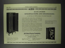 1929 All-Steel-Equip Company Lockers Ad - £14.74 GBP