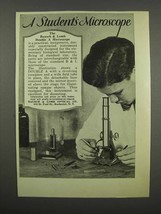 1929 Bausch &amp; Lomb Double A Microscope Ad - £14.78 GBP