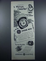 1948 General Electric Exposure Meter PR-1 Ad - £13.80 GBP