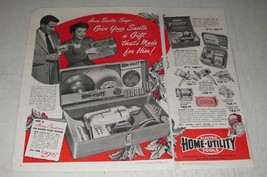 1950 Black & Decker Home-Utility Tools Ad - Anne Baxter - $18.49