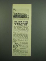 1950 Delco Heat Conversion Oil Burner Ad - Nashville - $18.49