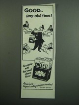 1950 Sunshine Cheez-it Crackers Ad - Any Old Time - £14.78 GBP