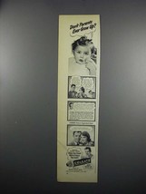 1949 Colgate Ribbon Dental Cream Ad - Ever Grow Up? - £14.78 GBP
