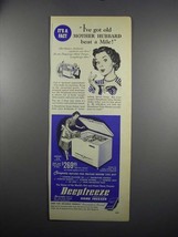 1949 Deepfreeze Model C-6 Freezer Ad - Mother Hubbard - £14.78 GBP