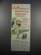 1949 Dreft Detergent Ad - Protect Your Family&#39;s Health - $18.49