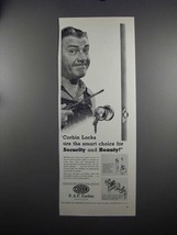 1951 Corbin Locks Ad - Choice for Security and Beauty - $18.49