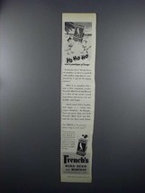 1949 French&#39;s Bird Seed and Biscuit Ad - Yo Ho Ho - £14.78 GBP