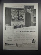 1951 Libbey-Owens-Ford Thermopane Glass Ad - A Picture - $18.49