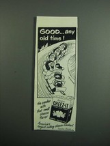1951 Sunshine Cheez-it Crackers Ad - Good Any Old Time - £14.78 GBP