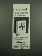 1950 Calgon Detergent Ad - It's a Miracle - $18.49