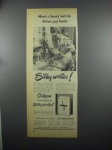 1953 Calgon Detergent Ad - Silky Water - £14.76 GBP
