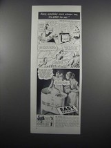 1950 Easy Spindrier Ad - Every Washday More Women Say - £14.54 GBP