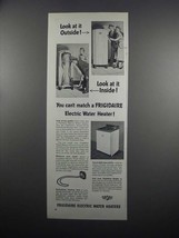 1950 Frigidaire Electric Water Heater Ad - Look At It - $18.49