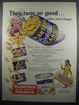 1950 Planters Cocktail Peanuts & Mixed Nuts Ad - $18.49