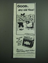 1950 Sunshine Cheez-it Crackers Ad - £14.78 GBP