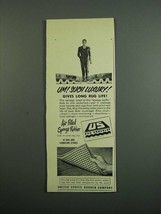 1950 United States Rubber Company US Rug Underlay Ad - $18.49