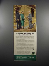 1951 Armstrong&#39;s Temlok Sheathing Ad - Wanted to Show - £14.78 GBP