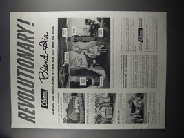1951 Coleman Blend-Air Heating Ad - Revolutionary - $18.49