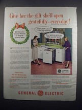 1951 G.E. Dishwasher Ad - Give Her the Gift - $18.49