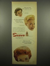 1954 Helene Curtis Suave Ad - Gives Hair Cared For Look - £14.59 GBP