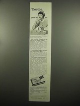 1954 Tampax Tampons Ad - Doctor Please Tell Me - £14.76 GBP