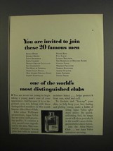 1952 Aqua Velva After Shave Ad - You Are Invited - £14.44 GBP