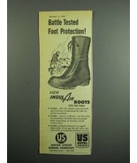 1954 United States Rubber Company Insul Air Boots Ad - £14.76 GBP