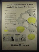 1952 General Electric 50-GA Light Bulb Ad - £14.72 GBP