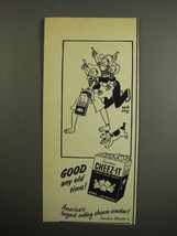 1952 Sunshine Cheez-it Crackers Ad - Good Any Old Time - £14.78 GBP