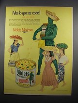 1953 Green Giant Niblets Mexicorn Ad - Lo Que Se Coce! - $18.49