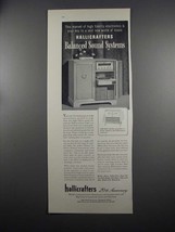 1953 Hallicrafters Super Deluxe Hi-Fi 1622 Maple Ad - £14.50 GBP