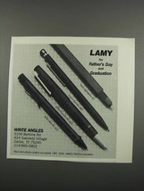 1983 Lamy Pen Ad - Texto Highlighter; 3 Color Ball Pen - £14.62 GBP
