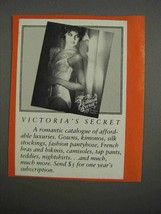 1983 Victoria's Secret Ad - $18.49