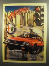 1984 Alfa Romeo GTV-6 Ad - Alfissimo! - £14.44 GBP