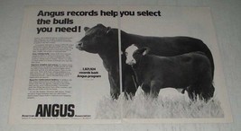 1984 American Angus Association Ad - Select the Bulls - £14.78 GBP